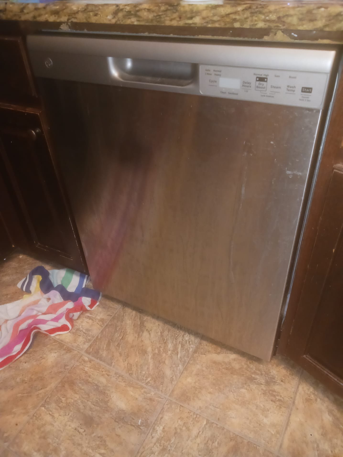 Hidden plumbing leak