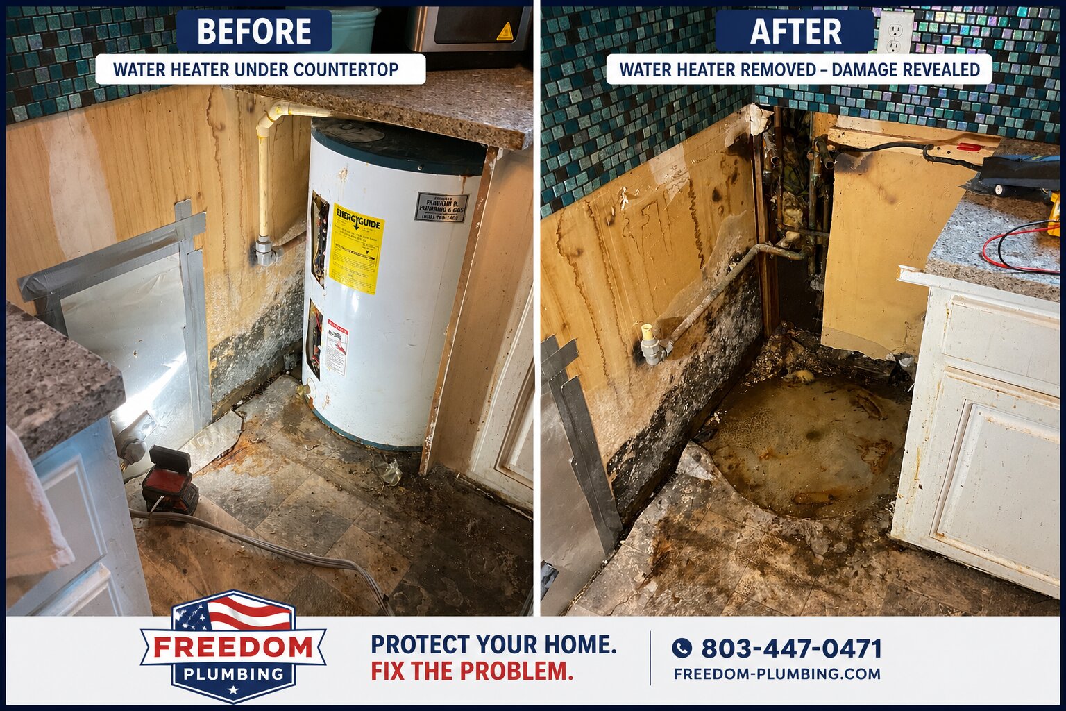 water heater leaking from the bottom